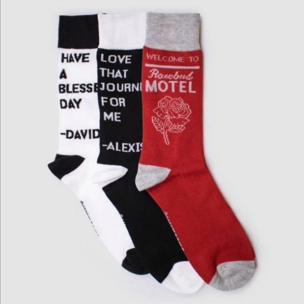 Schitts Creek Novelty Socks Set (3 pairs)